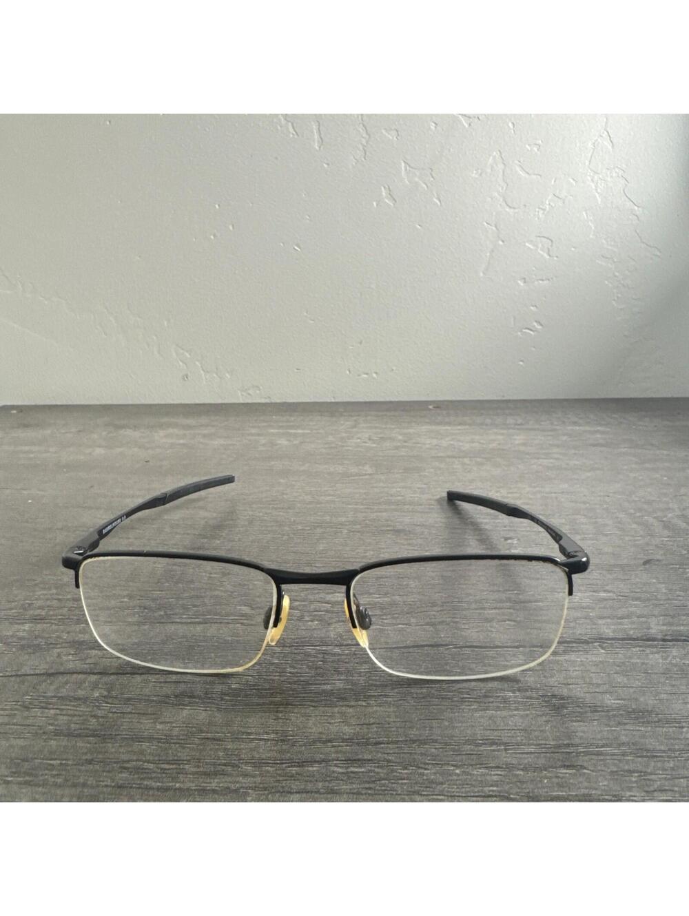 Oakley Barrelhouse 0.5 OX3174-0153 53o18 139 Matte Black Eyeglasses FRAMES ONLY!